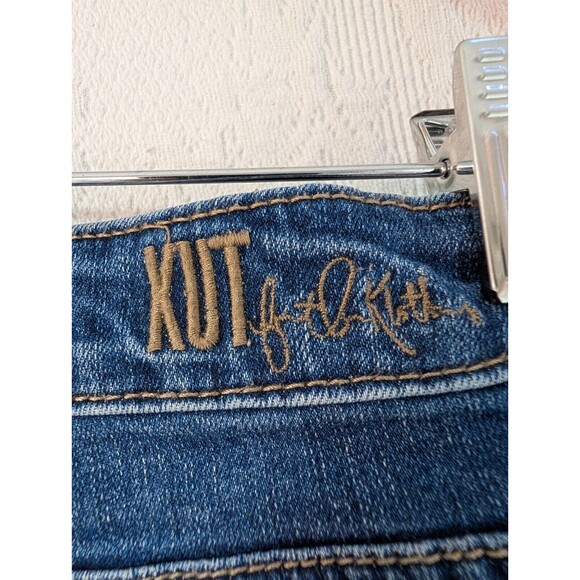 Kut from the Kloth Women's 10 Carlo Ankle Skinny Jeans Light Medium Wash - Picture 11 of 13